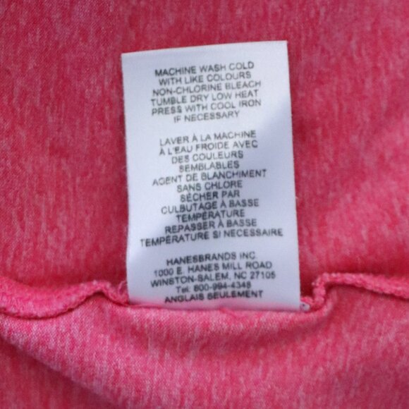 Champion Women's Pink Sz Lrg Athletic Crewneck Long Sleeve Stretch T-Shirt Top - Picture 13 of 13